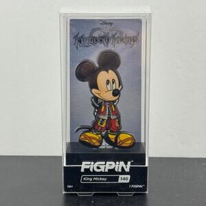 Figpin King Mickey 146 Kingdom Hearts Collectible Enamel Pin